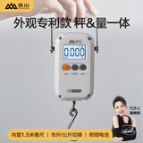 香山手提秤便携式电子秤行李秤 高精度克秤称重快递称迷你吊钩秤 EP190-电池款白-精准到5g 礼物