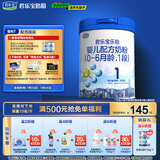 君乐宝(JUNLEBAO)乐铂婴儿配方奶粉808克(0-6个月龄，1段) 