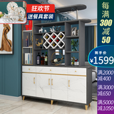 凯帝格（CADEFE） 酒柜客厅隔断柜进门玄关柜简约现代家用装饰柜间厅柜北欧屏风柜 布纹色（长1.4x宽0.34x高2米） 双面