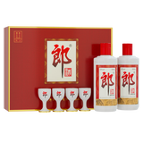 郎酒郎牌郎酒 白酒 酱酒 53度 500ml*2 礼盒装（新老包装年份随机）