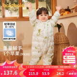 巴拉巴拉婴儿连体衣羽绒服男童衣服2023女童秋冬抱衣爬服保暖