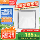 金羚（JINLING）排气扇换气扇厨房卫生间集成吊顶大功率排风 BPT10-23-2G
