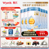 惠氏（Wyeth）【授权】启赋蓝钻HMO亲和人体婴幼儿配方奶粉 12-36月）3段850g * 6罐 【加量装】