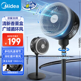 美的（Midea）【新品上市】空气循环扇家用台式落地扇大风量摇头电风扇轻音卧室节能小风扇柔风香薰 FGA25SCY