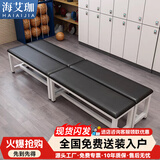 海艾珈健身房更衣凳换鞋凳简约长条凳沙发凳长凳子床尾凳80*35*45cm单层