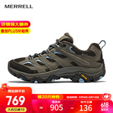 迈乐（Merrell）运动户外鞋靴男女款MOAB 3 SYN GTX防水徒步鞋耐磨防滑减震登山鞋 J500188米粽 女款 37