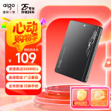 爱国者（aigo）256GB SSD固态硬盘 SATA3.0接口原厂颗粒2.5英寸 读速550MB/s 台式机/笔记本通用 S500系列