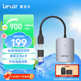 雷克沙（Lexar）USB3.2读卡器 USB/Type-C口 CFexpress Type A卡索尼相机卡读取 支持苹果16安卓手机电脑