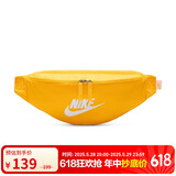 耐克（NIKE）男女腰包 单肩包斜挎包胸包休闲包DB0490-845 橙黄