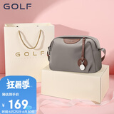 高尔夫（GOLF）斜挎包女包女包休闲单肩包百搭手机包防泼水小包生日礼物女礼盒装
