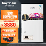 海顿（haydn）燃气壁挂炉天然气采暖炉家用地暖暖气片锅炉采暖洗浴两用恒温蓝魅系列 24KW 121-180㎡