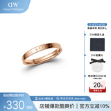丹尼尔惠灵顿（DanielWellington）dw戒指女时尚首饰玫瑰金情侣戒指生日礼物送女友DW00400015