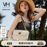 VANESSA HOGAN VH包包女包茵然软包2025夏季轻奢链条单肩斜挎包生日礼物送女友 白色