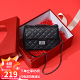 viney牛皮包包女包品牌链条包轻奢单肩斜挎包生日礼物高端送女友老婆