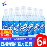 峨眉雪 6月汽水荔枝果味碳酸饮料500ml*12瓶 四川特产夏日冰镇饮品 荔枝味500ml*12瓶
