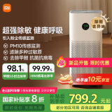 米家小米空气净化器5 除甲醛除菌除异味 家用 除雾霾PM2.5 低噪设计 米家APP互联 