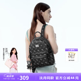 纽芝兰（NUCELLE）沈月同款双肩包女2025新款时尚背包大学生书包飞马女包生日礼物女