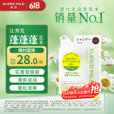 惠润（SUPER MiLD）【李昀锐同款】 绿野洗发露替换装400ml 0硅油洗发水京东自营