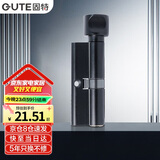 固特（GUTE）房门锁芯小70家用通用卧室门锁室内木门房间门配件锁具哑黑色铜芯