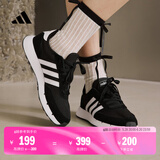 adidas RUN 60s 2.0复古休闲舒适跑步鞋男女阿迪达斯官方轻运动 黑/白 43