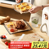 杰凯诺包装烘焙纸100张30*30cm汉堡纸 蛋糕纸饭团包装纸手抓饼隔油纸