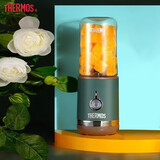膳魔师（THERMOS） 迷你榨汁机果汁搅拌家用小型便携式水果料理机旅行便携杯宿舍EHA-2214A EHA-2243A-T单杯版（主机+随行杯）