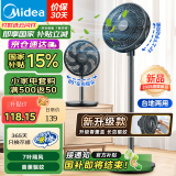美的（Midea） 【国家补贴】电风扇家用7叶落地扇摇头电风扇循环通风大风量电扇台式桌面小型风扇台地两用升级款 25年新品丨升级香薰驱蚊30AD