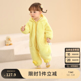 巴拉巴拉连体衣婴儿秋冬装外出宝宝抱衣哈衣爬服珊瑚绒2024萌208424120201