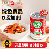 屯河 番茄丁390g*6罐 配料新鲜0添加剂番茄罐头西红柿块番茄酱中粮