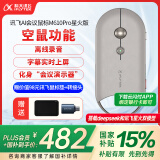 科大讯飞【重磅新品】鼠标M610Pro星火版 搭载DeepSeek-R1 空中飞鼠 离线录音 数字激光演示器 灰色