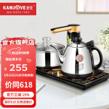 金灶（KAMJOVE） K9电热水壶烧水壶茶具套装 全自动上水电茶壶电茶炉智能茶艺炉 K9不锈钢色 0.9L