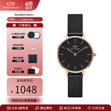 丹尼尔惠灵顿（DanielWellington）dw手表女 简约时尚欧美腕表石英女士手表 生日礼物送女友 28mm女表-黑盘气质DW245