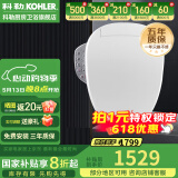 科勒（KOHLER） 智能马桶盖家用智能坐便盖板马桶座圈清舒宝洁身器冲洗暖风盖板 速热全功能款K-18649T极速达