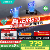 华帝（VATTI）【液化气商品】以旧换新国家政府补贴燃气灶台式嵌入式煤气炉熄火保护5.0kW猛火双灶台灶具i10071B