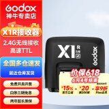 神牛X1R接收器适用C/N/S单反相机引闪器TTL高速同步2.4G无线接收器 X1R接收器【尼康版】