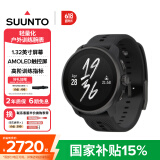 颂拓（SUUNTO）RACE S 轻量化户外训练腕表 专业跑步马拉松运动智能手表 夜墨黑