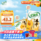 伊利优酸乳如意杏子味250ml*24盒 酸甜牛奶饮品 礼盒装