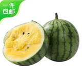 京鲜生 特小凤西瓜 黄瓤 2粒 净重8-9斤 单果4斤起 新鲜水果 源头直发