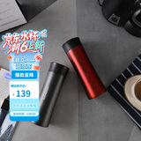 乐扣乐扣（LOCK&LOCK）掌心不锈钢保温杯杯情侣杯男女商务杯子套装400ML*2 LHC4028SH602