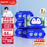 德佑芦荟湿厕纸家庭装80抽*5包 洁厕湿纸巾厕纸湿巾 全家皆可用