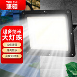 悠驰射灯led照明灯户外灯庭院探照灯工地室外防水农村院子强光投光灯 600W工程款1000大灯珠-照350平 220v接电款