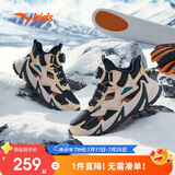 安踏儿童男童二棉鞋加绒保暖靴子大童户外雪地靴运动鞋A312346908H