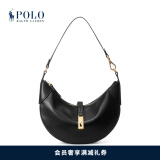 Polo Ralph Lauren 拉夫劳伦 Polo ID 女配 经典款皮革迷你单肩包RL51969 001-黑色 ONE