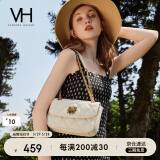 VANESSA HOGAN VH女包茵然软包系列复古太阳神斜挎包菱格链条腋下包小众单肩包
