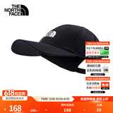 北面（The North Face）北面运动帽鸭舌帽中性款户外舒适遮阳25新品|4VSV KY4/黑色 OS/均码/57.8cm