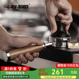 MHW-3BOMBER轰炸机实木无底手柄  铂富/E61/辣妈萃取改装咖啡机配件 实木无底手柄-51mm通用-三耳