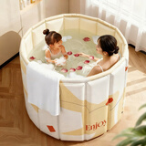 妙馨思泡澡桶成人可折叠浴缸洗澡桶家用婴儿童游泳桶浴桶坐浴盆沐浴神器