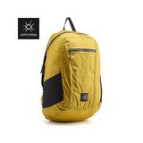 杉木山装可折叠超轻收纳双肩包男旅游背包女户外软皮肤包新款大号27升黄色