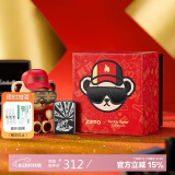 ZIPPO打火机之宝防风煤油 Teddybear火机—躺赢 生日礼物男士 单机礼盒