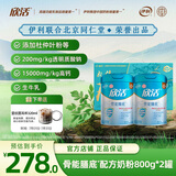伊利欣活中老年骨能膳底高钙奶粉800g*2礼盒 高蛋白 送礼 透明质酸钠